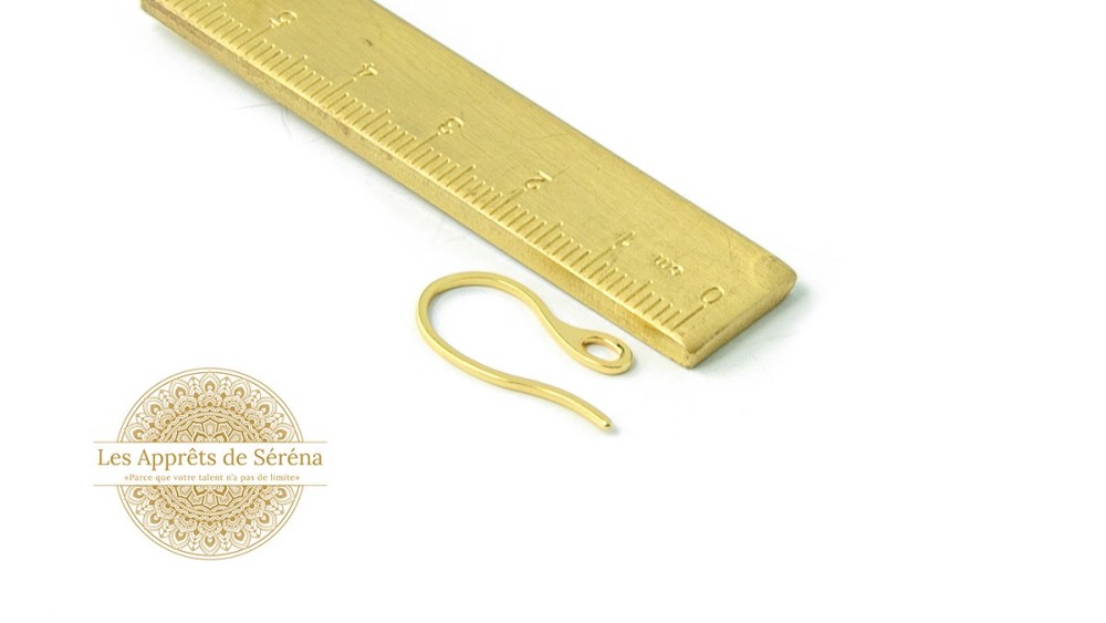 copy of Crochets d'oreilles en laiton doré