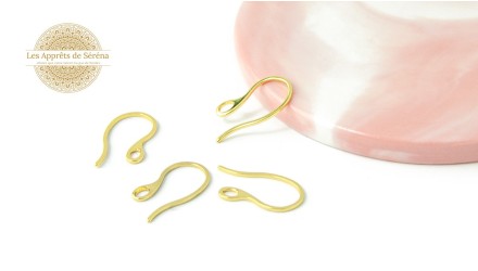 copy of Crochets d'oreilles en laiton doré