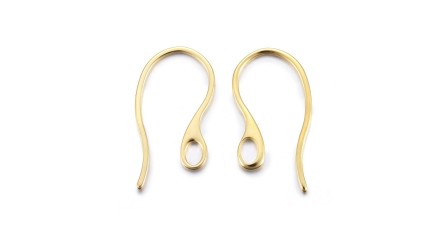 copy of Crochets d'oreilles en laiton doré