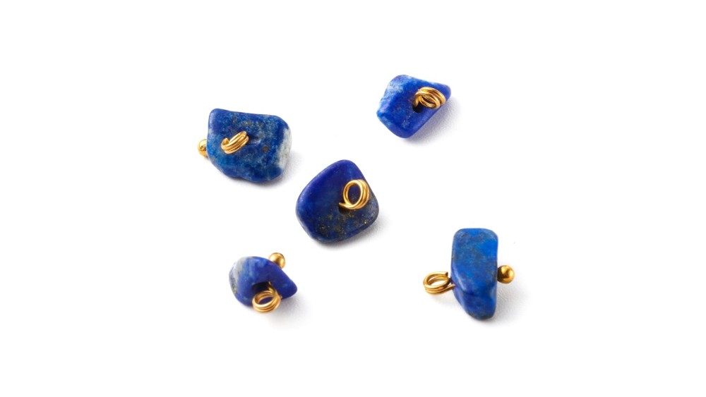 Petits pendentifs en pierre naturelle 8mm lapis etc