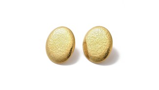 puces d'oreille ovale