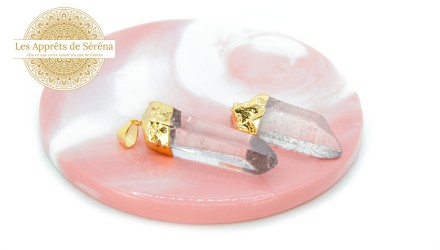 pendentif cristal de roche