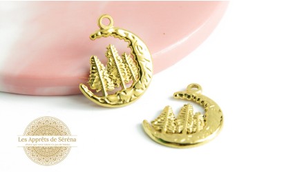 Pendentif demi lune