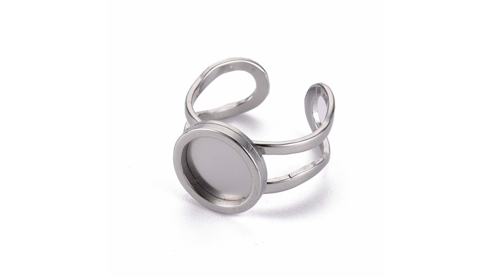 Bague support cabochon 10mm