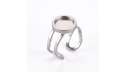 copy of Support bague serpent en acier inoxydable doré plaqué 18K