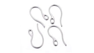 Crochets d'oreille épais en acier