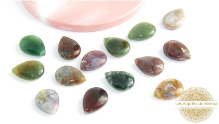 copy of Perles à facettes 10mm agate naturelle teintée bleue