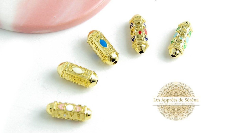 copy of Perles Bouddha 11mm en zamak argent