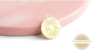 Pendentif triple lune