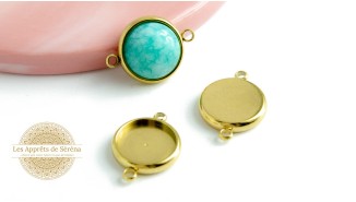 Connecteurs support cabochon