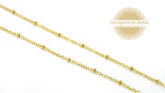 copy of Chaîne acier 304 maille gourmette 3x2mm
