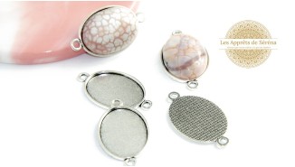 Connecteur support cabochon