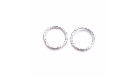 Anneaux de jonction 7x0.8mm en acier inoxydable