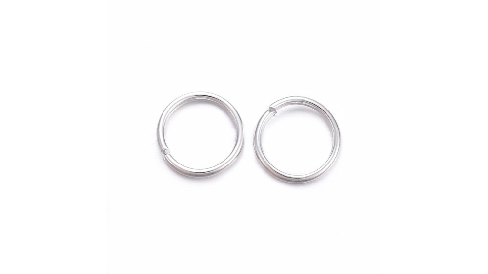 Anneaux de jonction 7x0.8mm en acier inoxydable