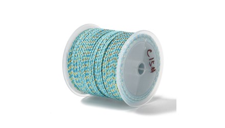 copy of Cordon en coton ciré 1mm noir
