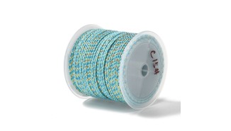 copy of Cordon en coton ciré 1mm noir