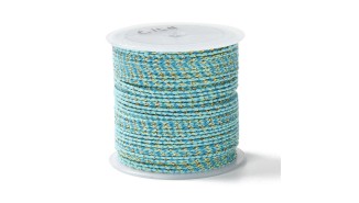 copy of Cordon en coton ciré 1mm noir