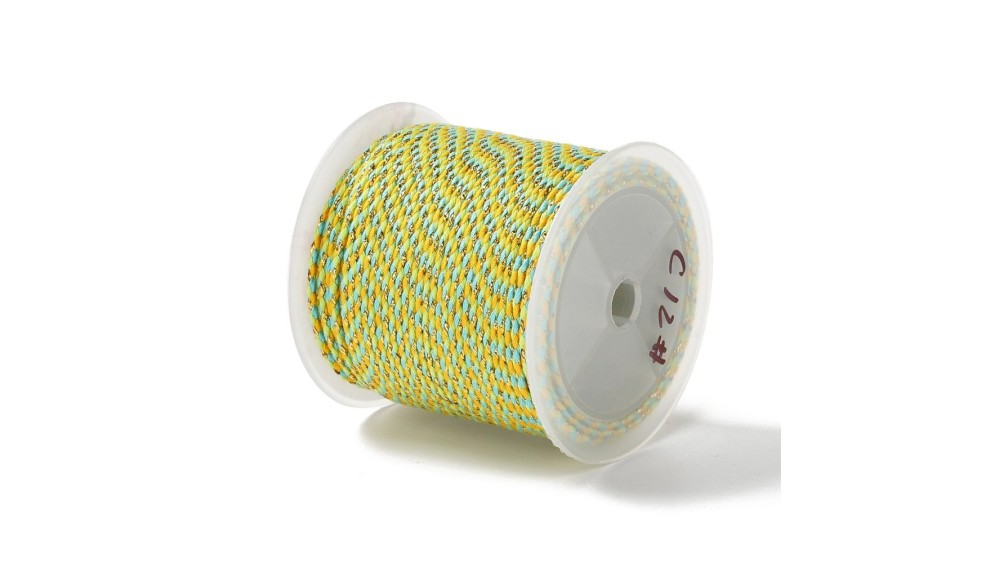 copy of Cordon en coton ciré 1mm noir