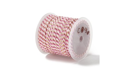 copy of Cordon en coton ciré 1mm noir
