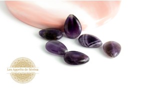 copy of Perles à facettes 10mm agate naturelle teintée bleue