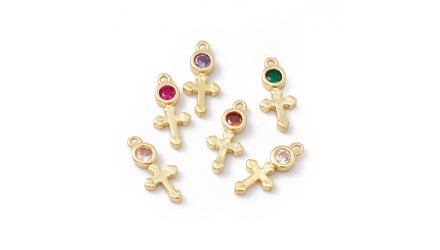 Mini pendentif croix religieuse