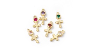 Mini pendentif croix religieuse