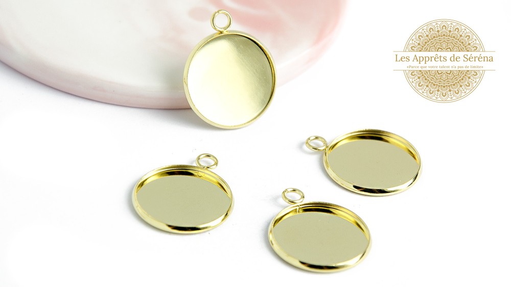 supports cabochon 18mm