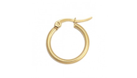 copy of Paire de créoles ouvertes 48.2mm en acier 304 doré