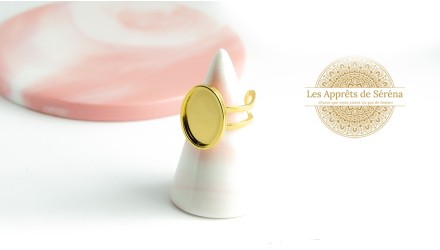 Bague support cabochon