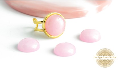 Cabochon 16mm en jade