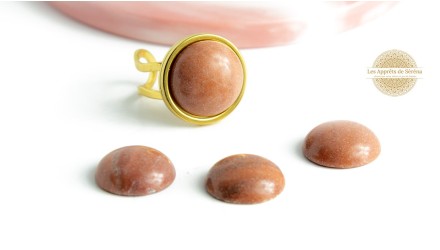 copy of Cabochon 14mm jaspe bleue