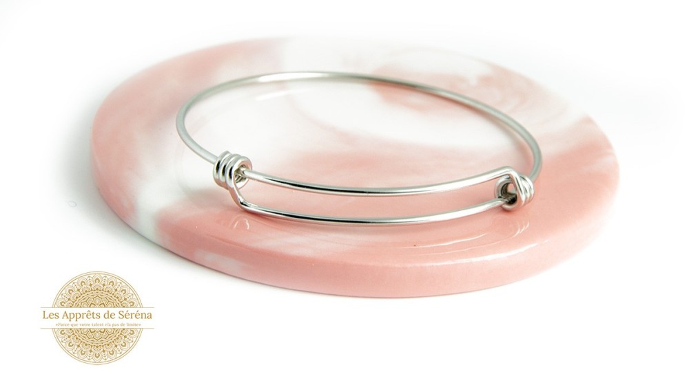 Bracelet jonc coulissant