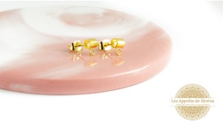 Attache puces d'oreille avec bélière