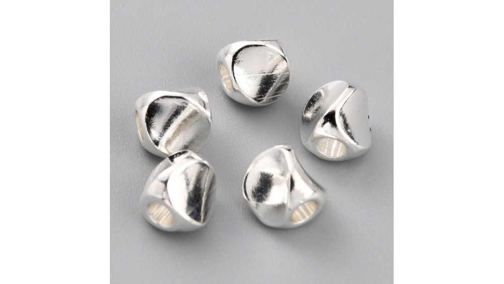 copy of Perle pépite en laiton plaqué or 24k