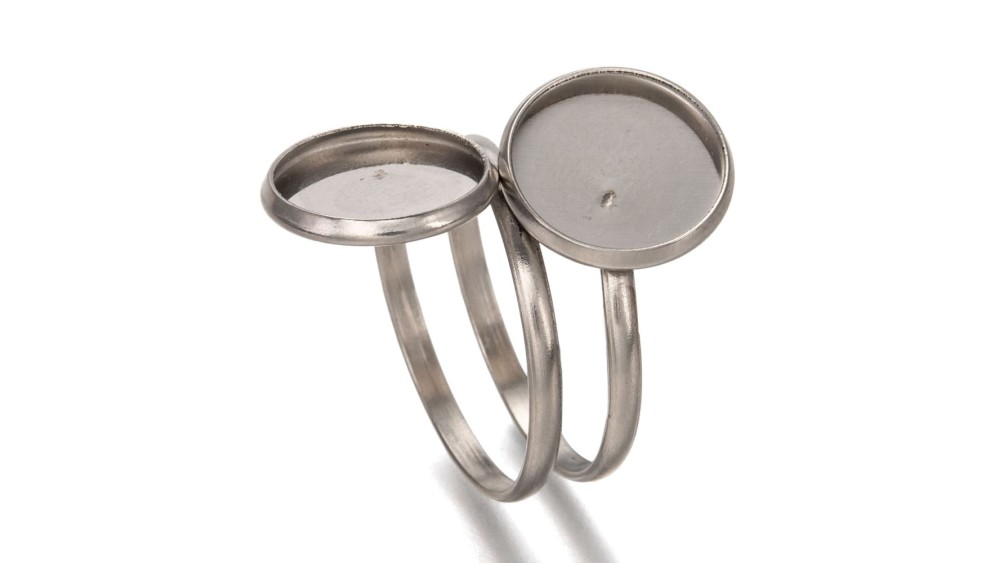 copy of Support bague serpent en acier inoxydable doré plaqué 18K
