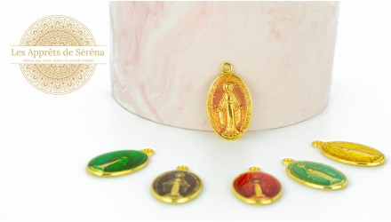 pendentif saint vierge