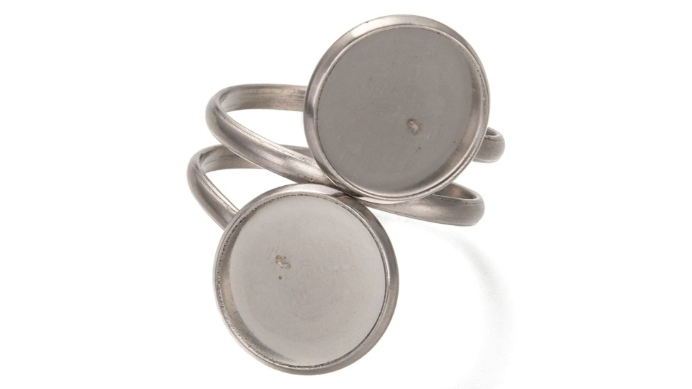 copy of Support bague serpent en acier inoxydable doré plaqué 18K