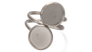 Bague support double