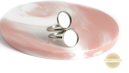 copy of Support bague serpent en acier inoxydable doré plaqué 18K