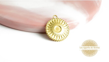 médaillon support pour cabochon