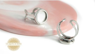 copy of Support bague serpent en acier inoxydable doré plaqué 18K