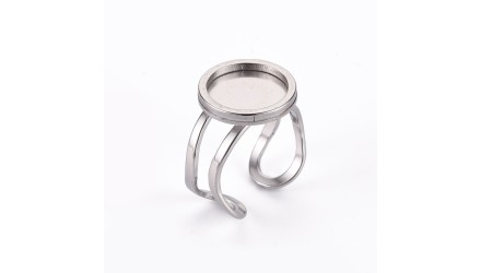 copy of Support bague serpent en acier inoxydable doré plaqué 18K