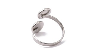 copy of Support bague serpent en acier inoxydable doré plaqué 18K