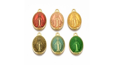 émaillé Saint Vierge ou Madone