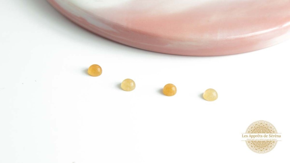 4mm en aventurine orange