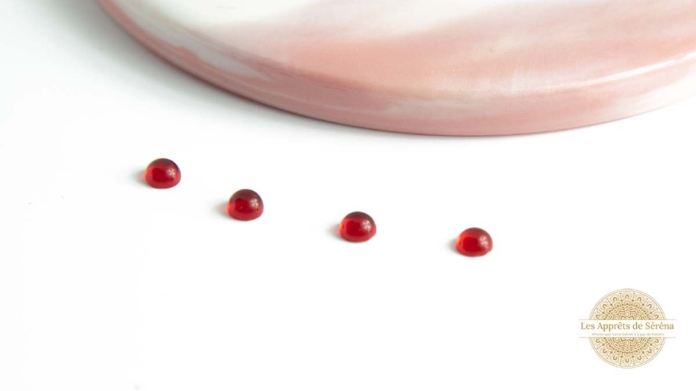 copy of Cabochons 4mm en améthyste naturelle