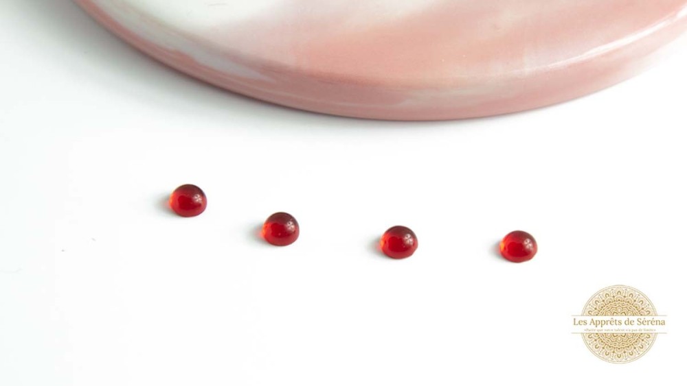 copy of Cabochons 4mm en améthyste naturelle