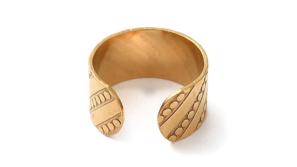 Bague support pendentif  dos