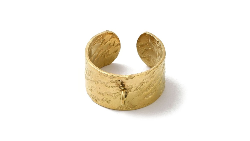 copy of Support bague serpent en acier inoxydable doré plaqué 18K