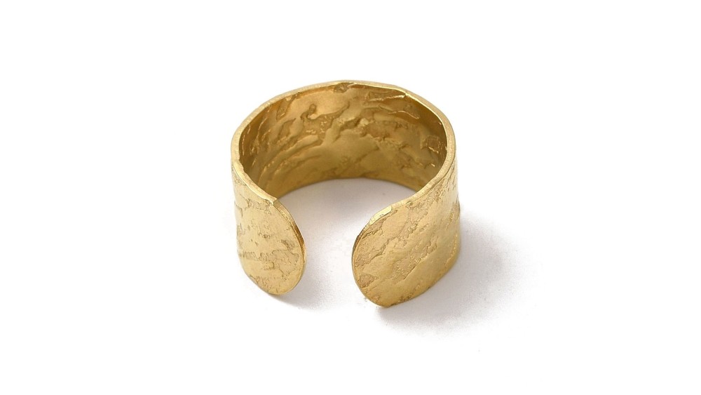 copy of Support bague serpent en acier inoxydable doré plaqué 18K
